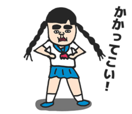 Cute schoolgirl3 sticker #6269717