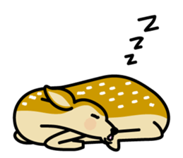 Deer family-EZO,JAPAN sticker #6269815
