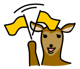 Deer family-EZO,JAPAN sticker #6269820