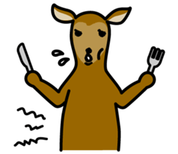 Deer family-EZO,JAPAN sticker #6269822