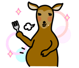 Deer family-EZO,JAPAN sticker #6269823