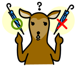 Deer family-EZO,JAPAN sticker #6269824