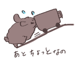 Quibble cup poodle sticker #6270057