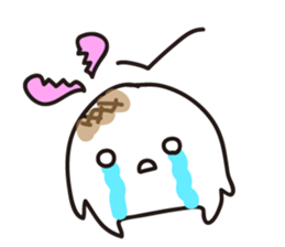 shiromochi sticker #6270156