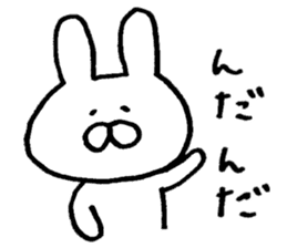 Mr. rabbit of Yamagata valve sticker #6270241