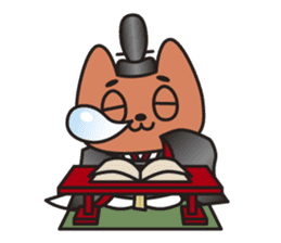KASHIWAGI the Noble Cat sticker #6270308