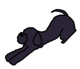 fluffy moco sticker #6270408