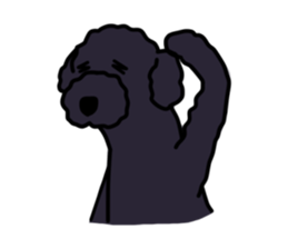 fluffy moco sticker #6270414