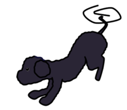 fluffy moco sticker #6270433