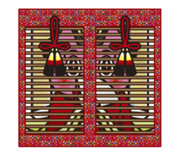 SAN-NO-MIYA the Princess Cat sticker #6270823