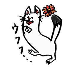 Tamu's" out tongue ermine" sticker #6270951