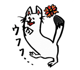 Tamu's" out tongue ermine" sticker #6270951