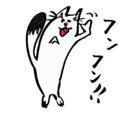 Tamu's" out tongue ermine" sticker #6270959