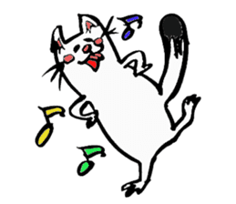 Tamu's" out tongue ermine" sticker #6270964