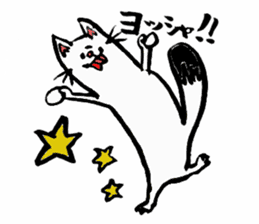 Tamu's" out tongue ermine" sticker #6270982