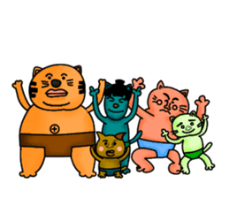 Sumo Cat (First Season) sticker #6271106