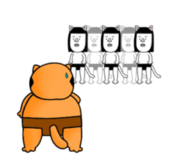 Sumo Cat (First Season) sticker #6271111