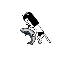 Sumo Cat (First Season) sticker #6271115
