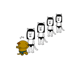 Sumo Cat (First Season) sticker #6271118