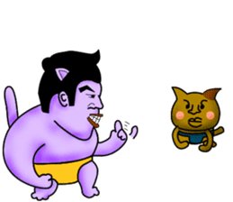 Sumo Cat (First Season) sticker #6271120