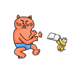 Sumo Cat (First Season) sticker #6271125