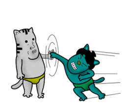 Sumo Cat (First Season) sticker #6271128