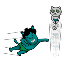 Sumo Cat (First Season) sticker #6271129