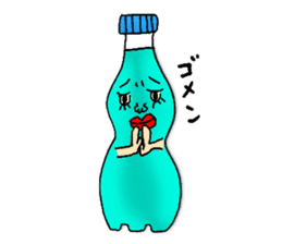 PET bottles of feelings sticker #6271187