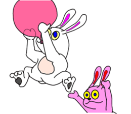 The rabits sticker #6271554