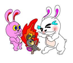 The rabits sticker #6271558