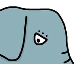 Sticker of the elephant sticker #6272472