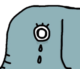 Sticker of the elephant sticker #6272473