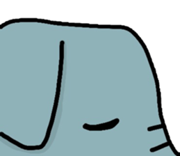 Sticker of the elephant sticker #6272474