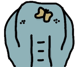 Sticker of the elephant sticker #6272475