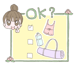 Yogini YUA sticker #6272556