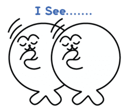 Twin round seals(ENG Ver) sticker #6272676