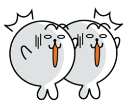 Twin round seals(ENG Ver) sticker #6272682