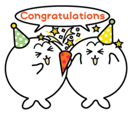 Twin round seals(ENG Ver) sticker #6272698