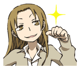 Cute high school girls sticker #6272957