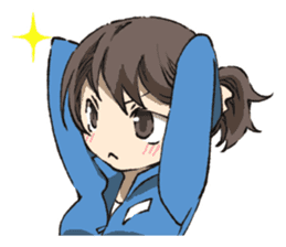 Cute high school girls sticker #6272958