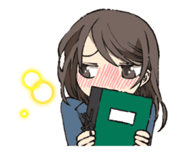 Cute high school girls sticker #6272959