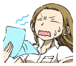 Cute high school girls sticker #6272960