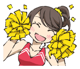 Cute high school girls sticker #6272964