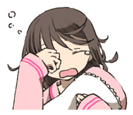 Cute high school girls sticker #6272966