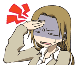 Cute high school girls sticker #6272967