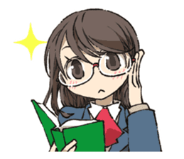 Cute high school girls sticker #6272968