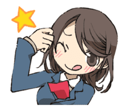 Cute high school girls sticker #6272981