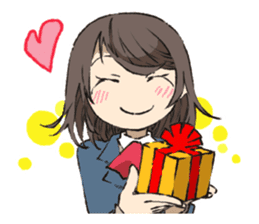 Cute high school girls sticker #6272988