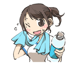 Cute high school girls sticker #6272990