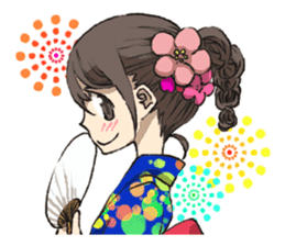 Cute high school girls sticker #6272994